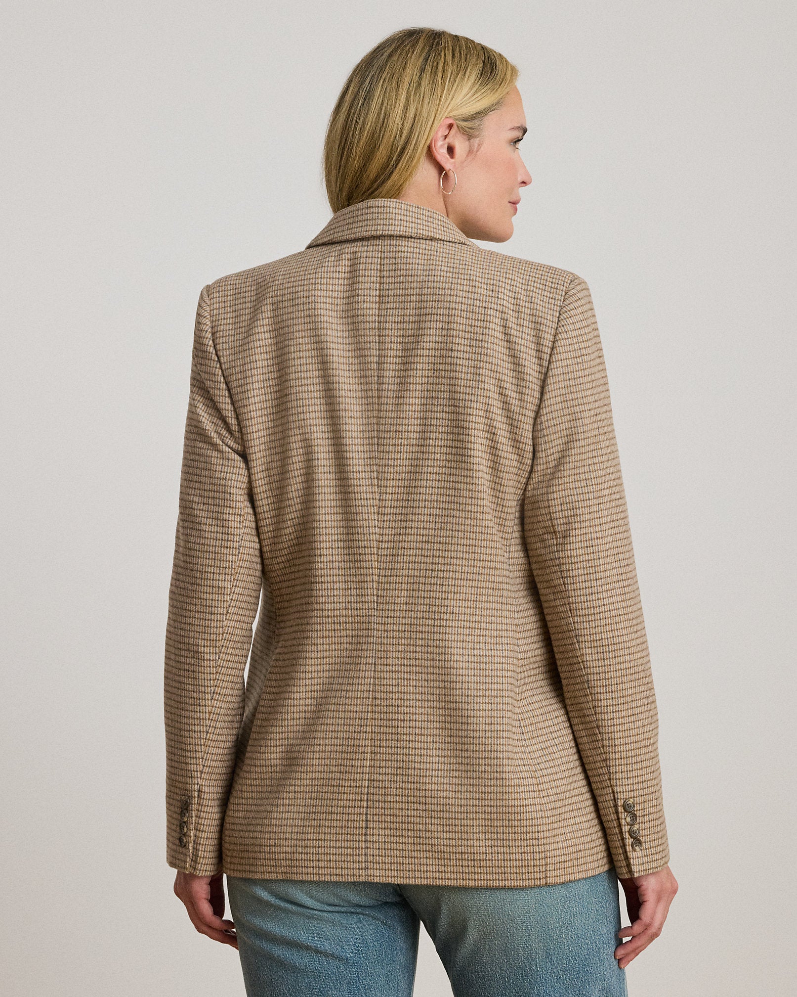 Ralph Lauren DoubleBreasted WoolBlend Twill Blazer