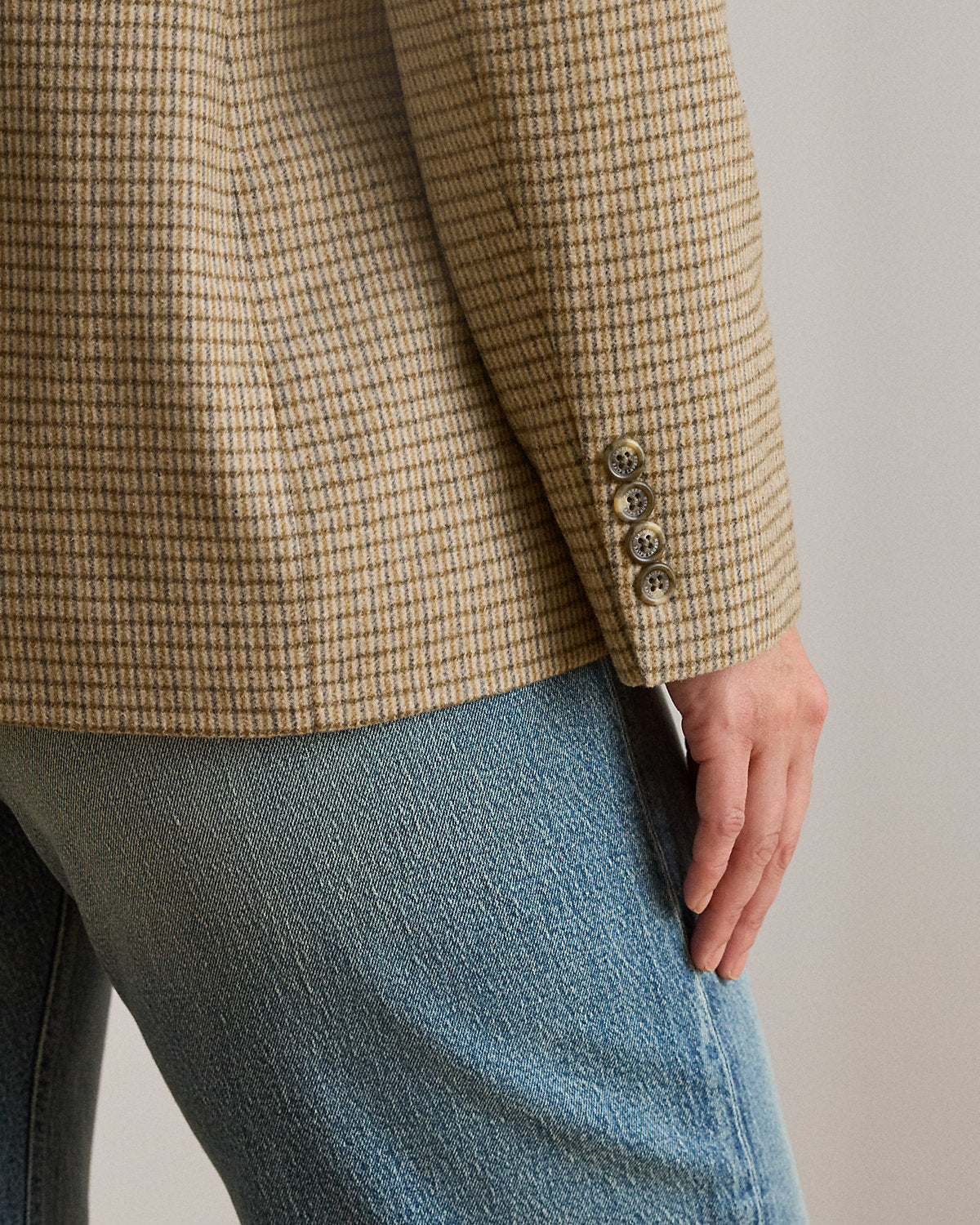 Ralph Lauren DoubleBreasted WoolBlend Twill Blazer