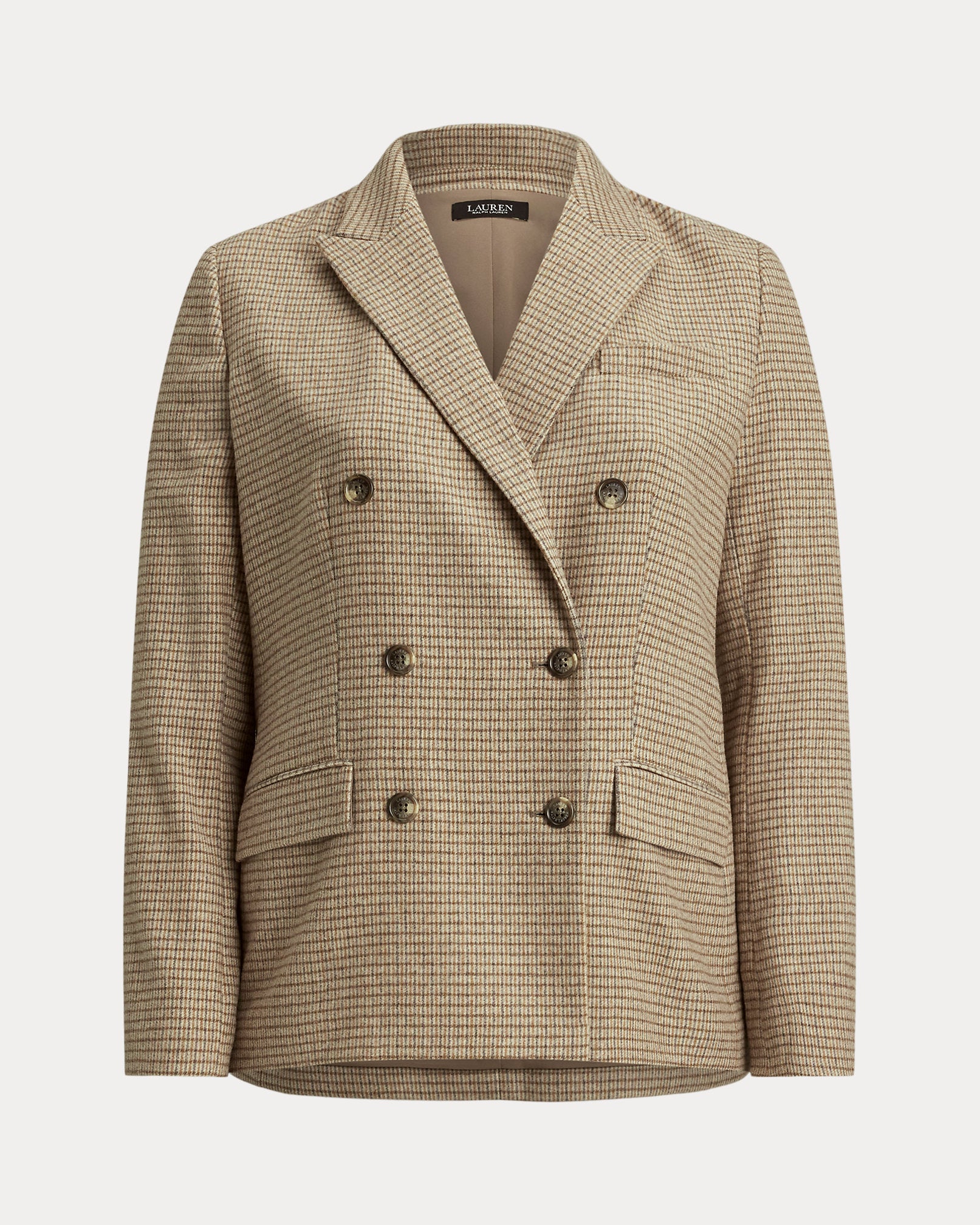 Ralph Lauren DoubleBreasted WoolBlend Twill Blazer