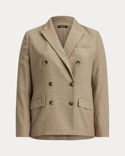 Ralph Lauren DoubleBreasted WoolBlend Twill Blazer