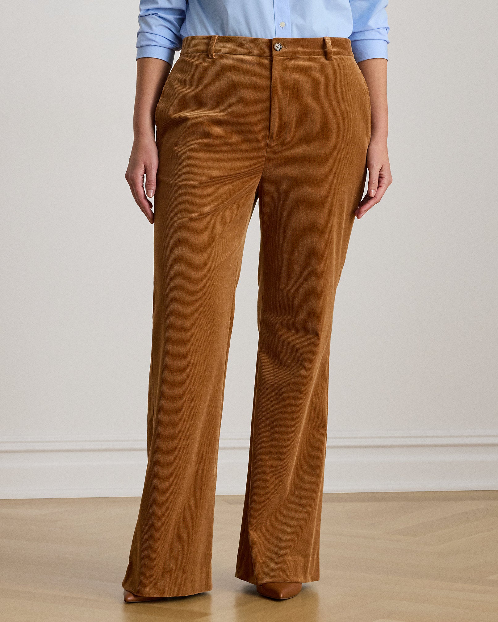 Ralph Lauren HighRise Corduroy Flare Pant