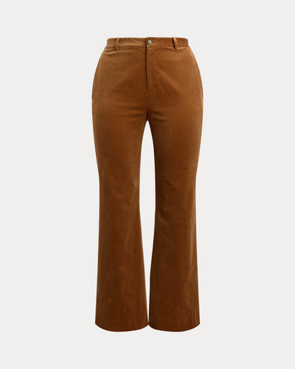 Ralph Lauren HighRise Corduroy Flare Pant