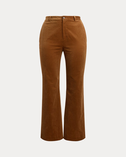 Ralph Lauren HighRise Corduroy Flare Pant