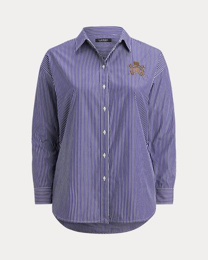 Ralph Lauren Relaxed Fit Striped Broadcloth Shirt