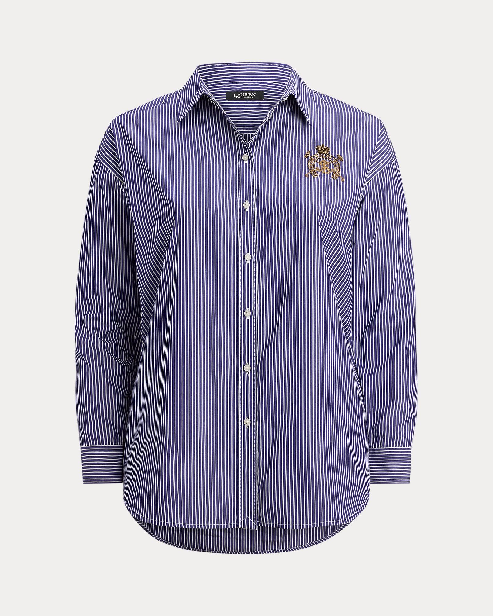 Ralph Lauren Relaxed Fit Striped Broadcloth Shirt
