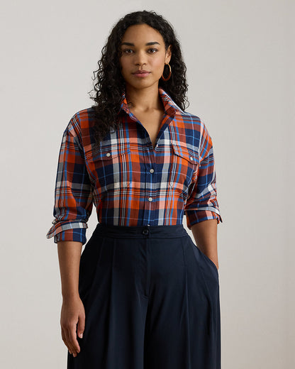 Ralph Lauren Plaid Cotton Twill Shirt