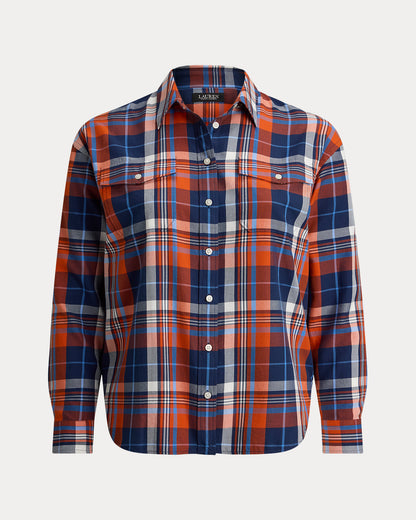 Ralph Lauren Plaid Cotton Twill Shirt
