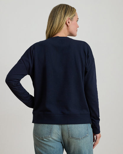 Ralph Lauren EmbroideredCrest Fleece Pullover