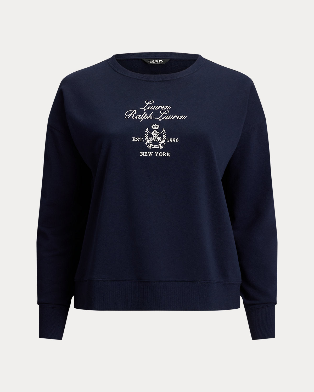 Ralph Lauren EmbroideredCrest Fleece Pullover