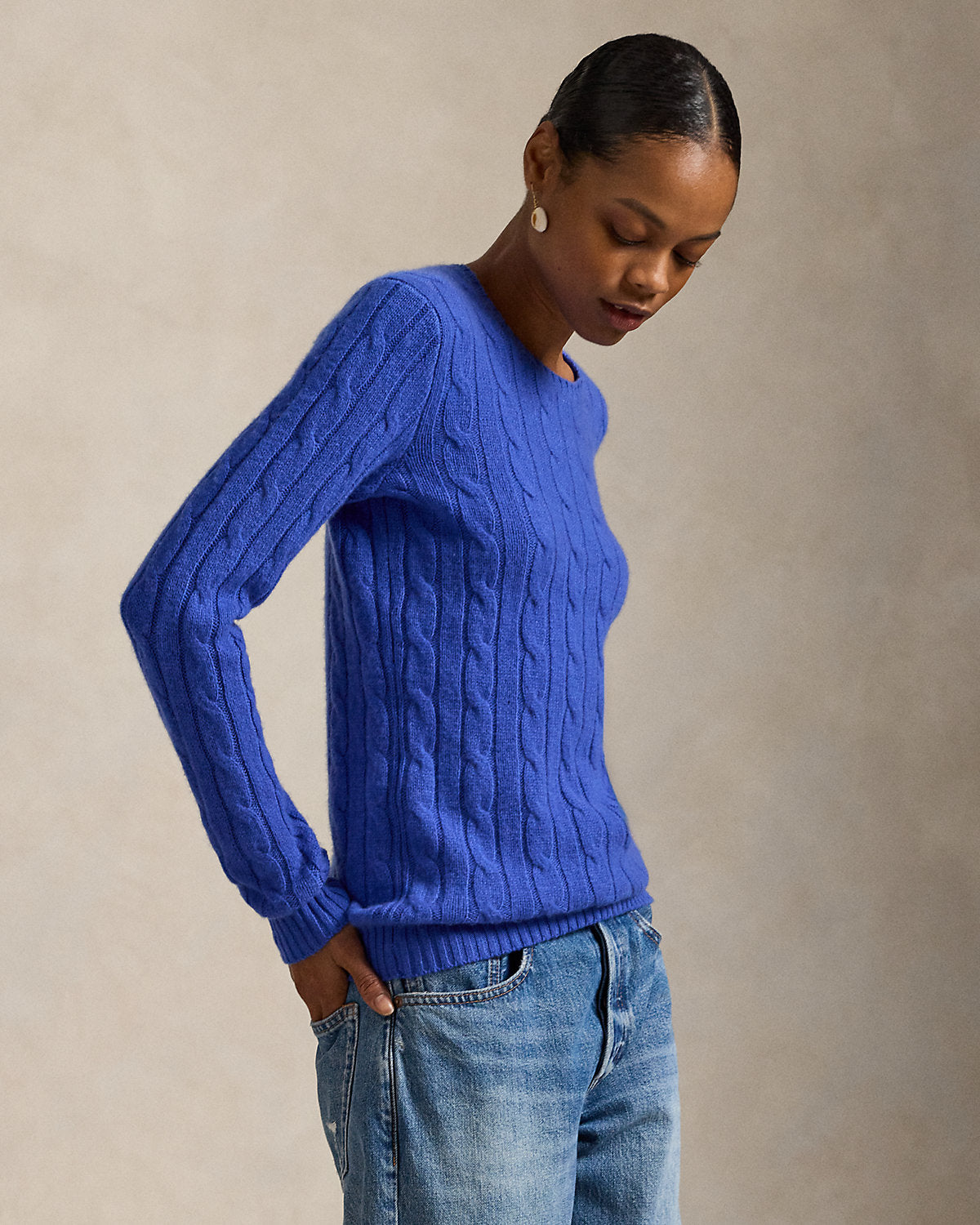 Ralph Lauren The Iconic CableKnit Cashmere Sweater