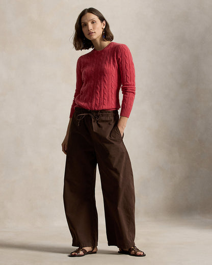 Ralph Lauren CableKnit Cashmere Sweater