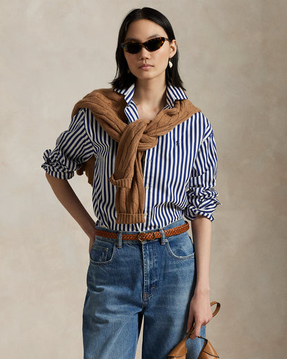 Ralph Lauren Relaxed Fit Striped Cotton Shirt