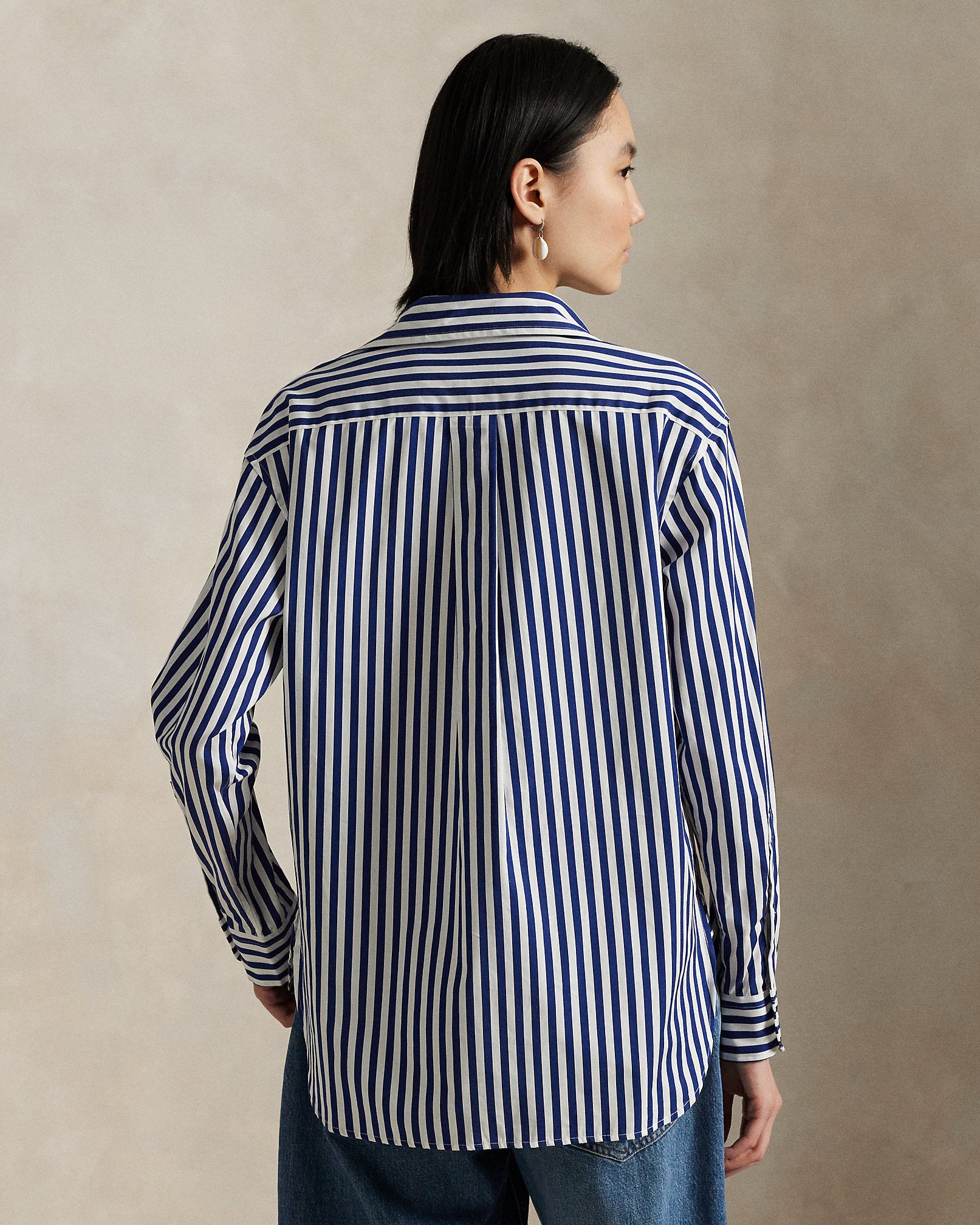 Ralph Lauren Relaxed Fit Striped Cotton Shirt
