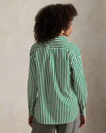 Ralph Lauren Relaxed Fit Striped Cotton Shirt