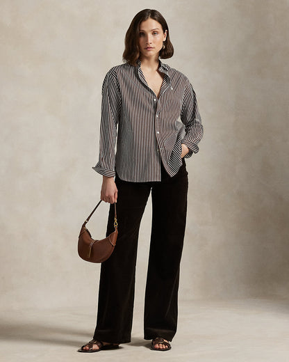 Ralph Lauren Relaxed Fit Striped Cotton Shirt