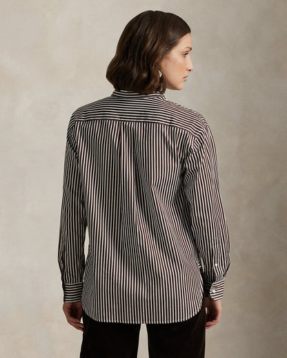 Ralph Lauren Relaxed Fit Striped Cotton Shirt