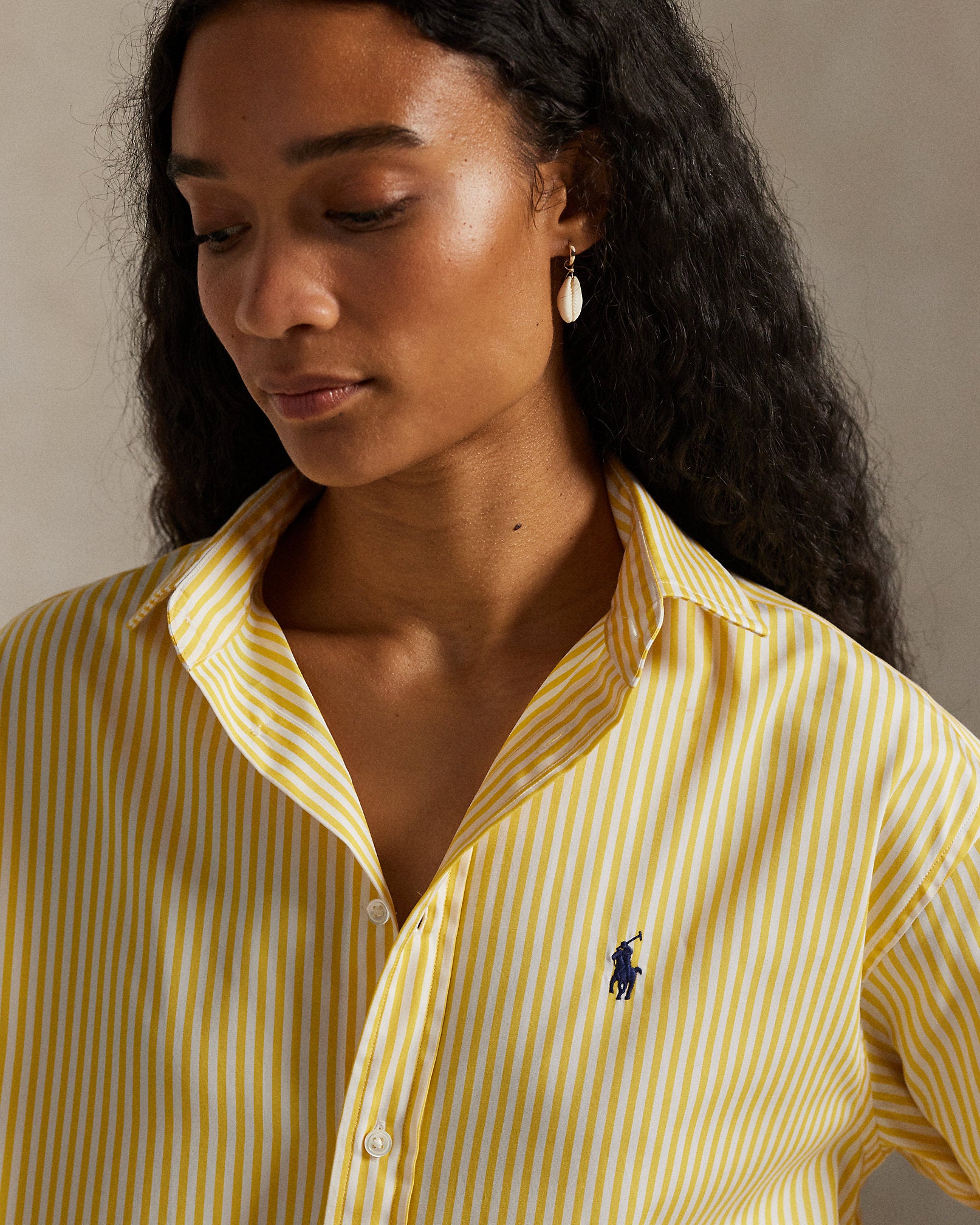 Ralph Lauren Relaxed Fit Striped Cotton Shirt