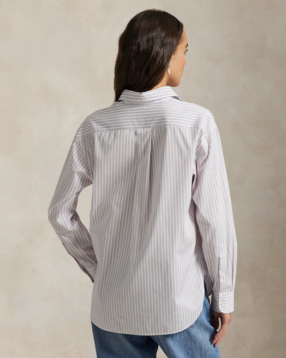 Ralph Lauren Relaxed Fit Striped Cotton Shirt