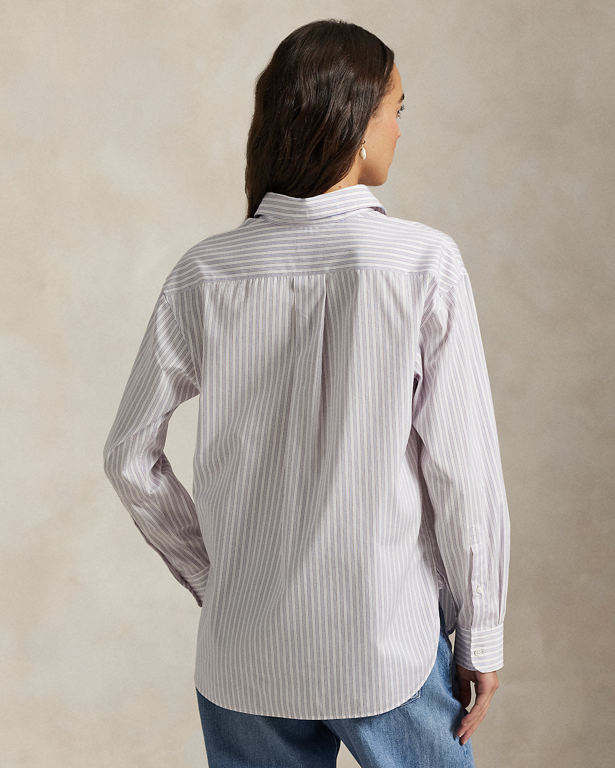 Ralph Lauren Relaxed Fit Striped Cotton Shirt