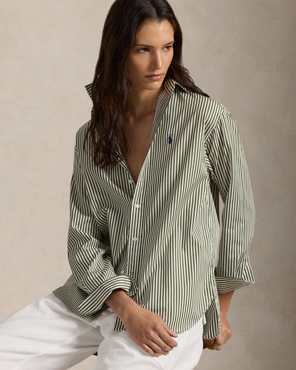 Ralph Lauren Relaxed Fit Striped Cotton Shirt
