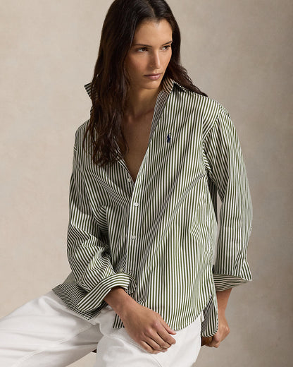 Ralph Lauren Relaxed Fit Striped Cotton Shirt