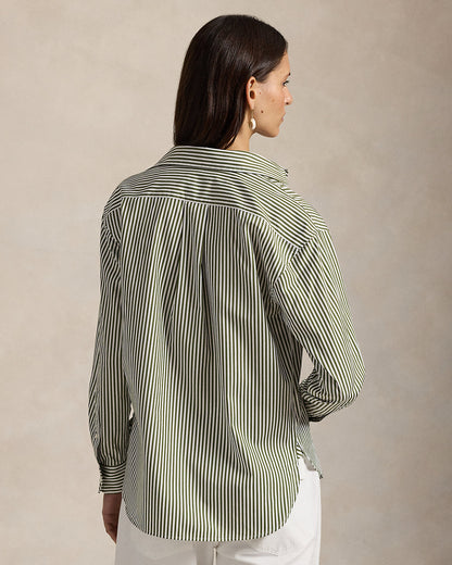 Ralph Lauren Relaxed Fit Striped Cotton Shirt