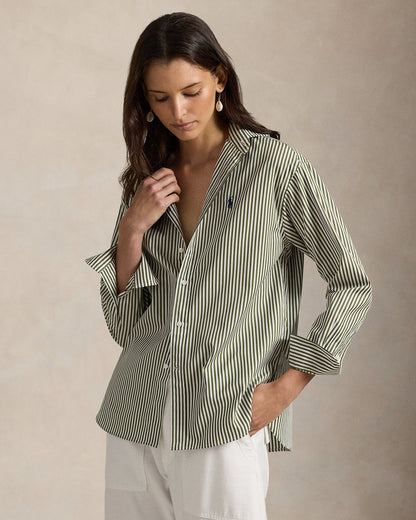 Ralph Lauren Relaxed Fit Striped Cotton Shirt