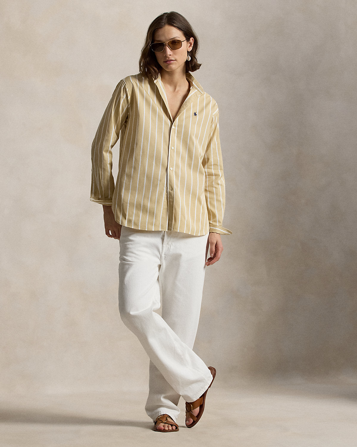 Ralph Lauren Relaxed Fit Striped Cotton Shirt