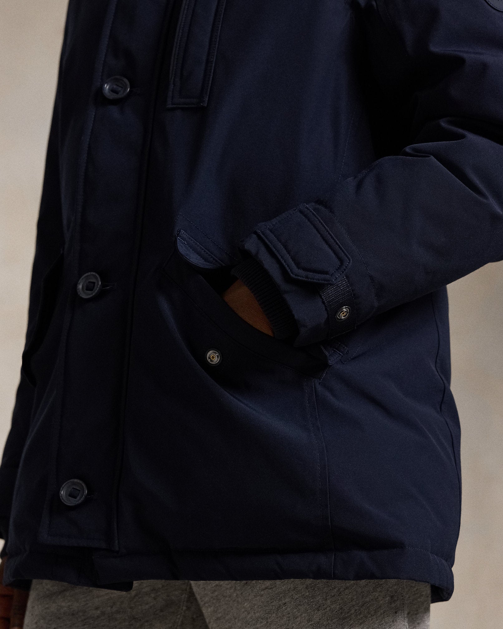 Ralph Lauren FauxFurTrim Down Parka