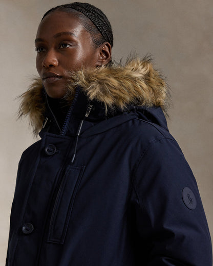 Ralph Lauren FauxFurTrim Down Parka