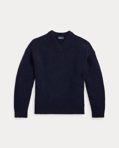 Ralph Lauren Cashmere High VNeck Sweater