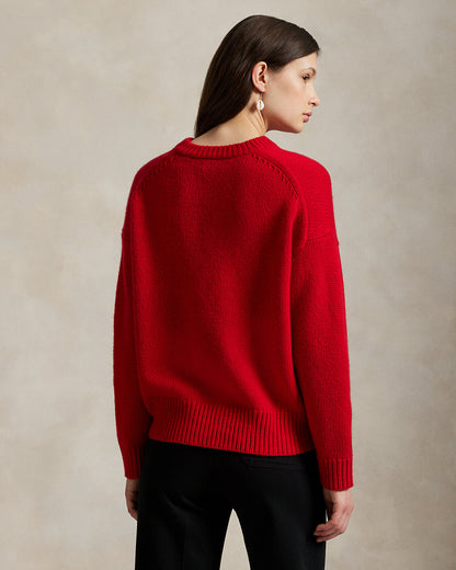 Ralph Lauren Cashmere High VNeck Sweater