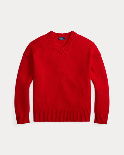 Ralph Lauren Cashmere High VNeck Sweater