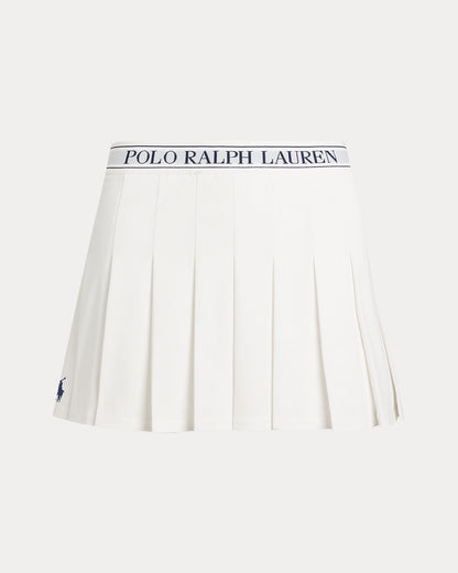 Ralph Lauren PiquÃ© Mesh Pleated Skort