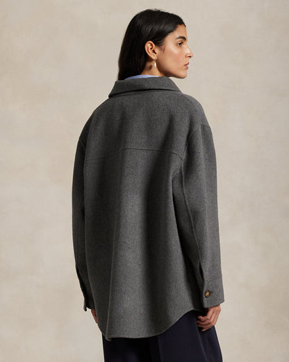 Ralph Lauren DoubleFaced Wool Shirt Jacket