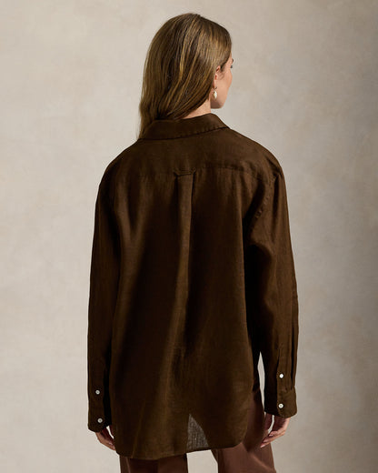 Ralph Lauren Oversize Fit Linen Shirt