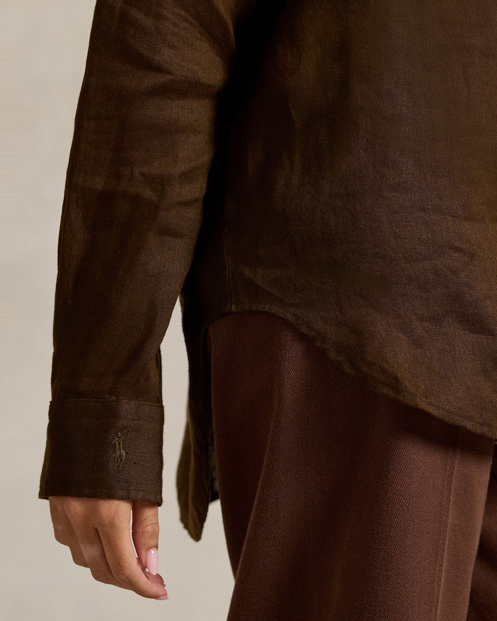 Ralph Lauren Oversize Fit Linen Shirt