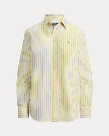 Ralph Lauren Classic Fit Striped Cotton Oxford Shirt