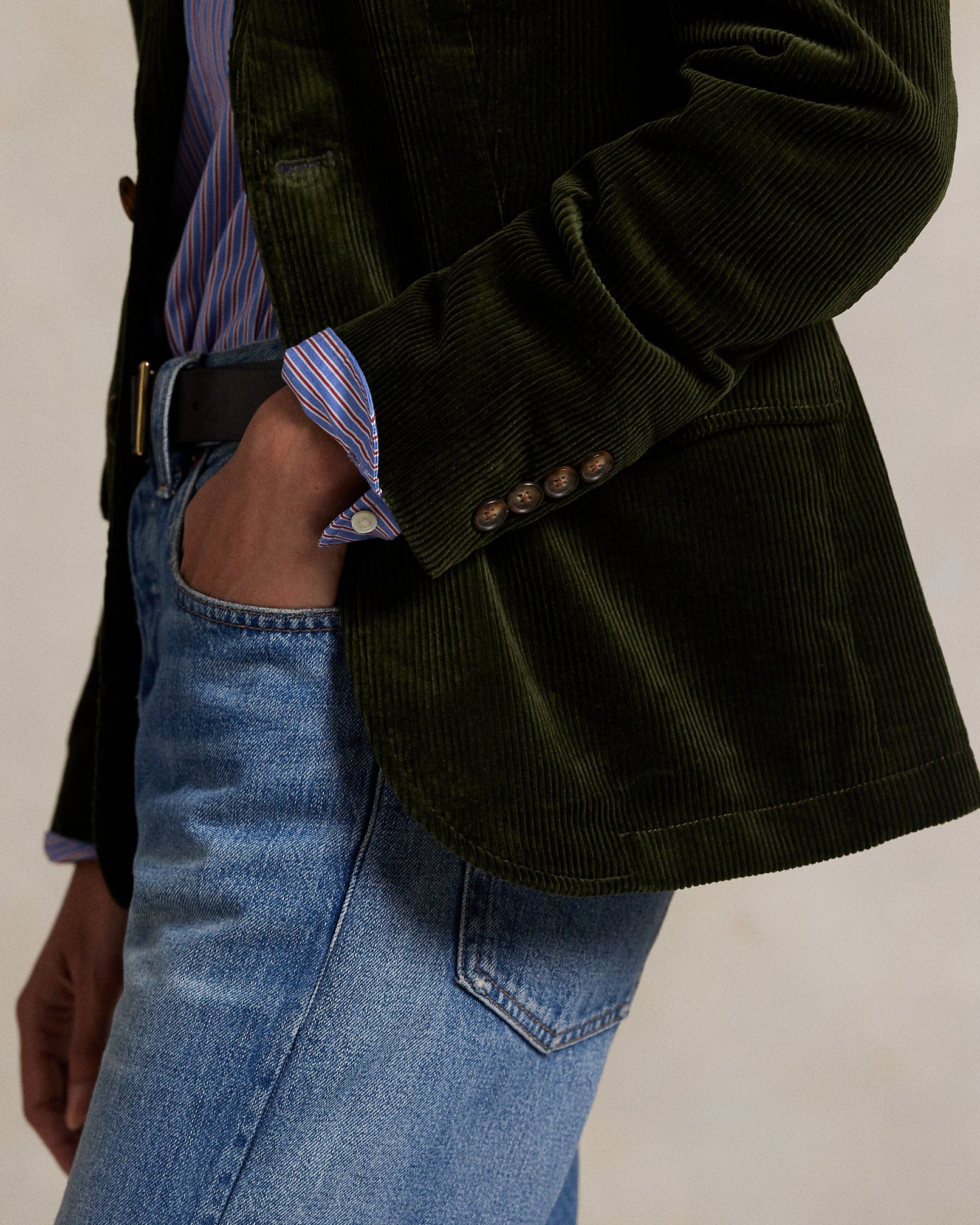 Ralph Lauren SingleBreasted Corduroy Blazer