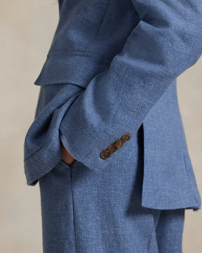 Ralph Lauren SingleBreasted LinenCotton Blazer