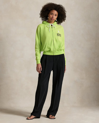 Ralph Lauren Big Pony Lightweight Fleece Zip Hoodie