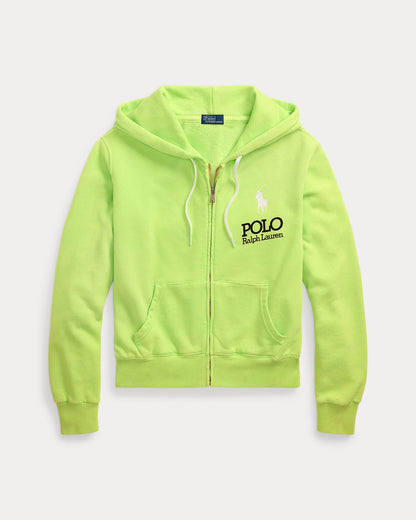 Ralph Lauren Big Pony Lightweight Fleece Zip Hoodie