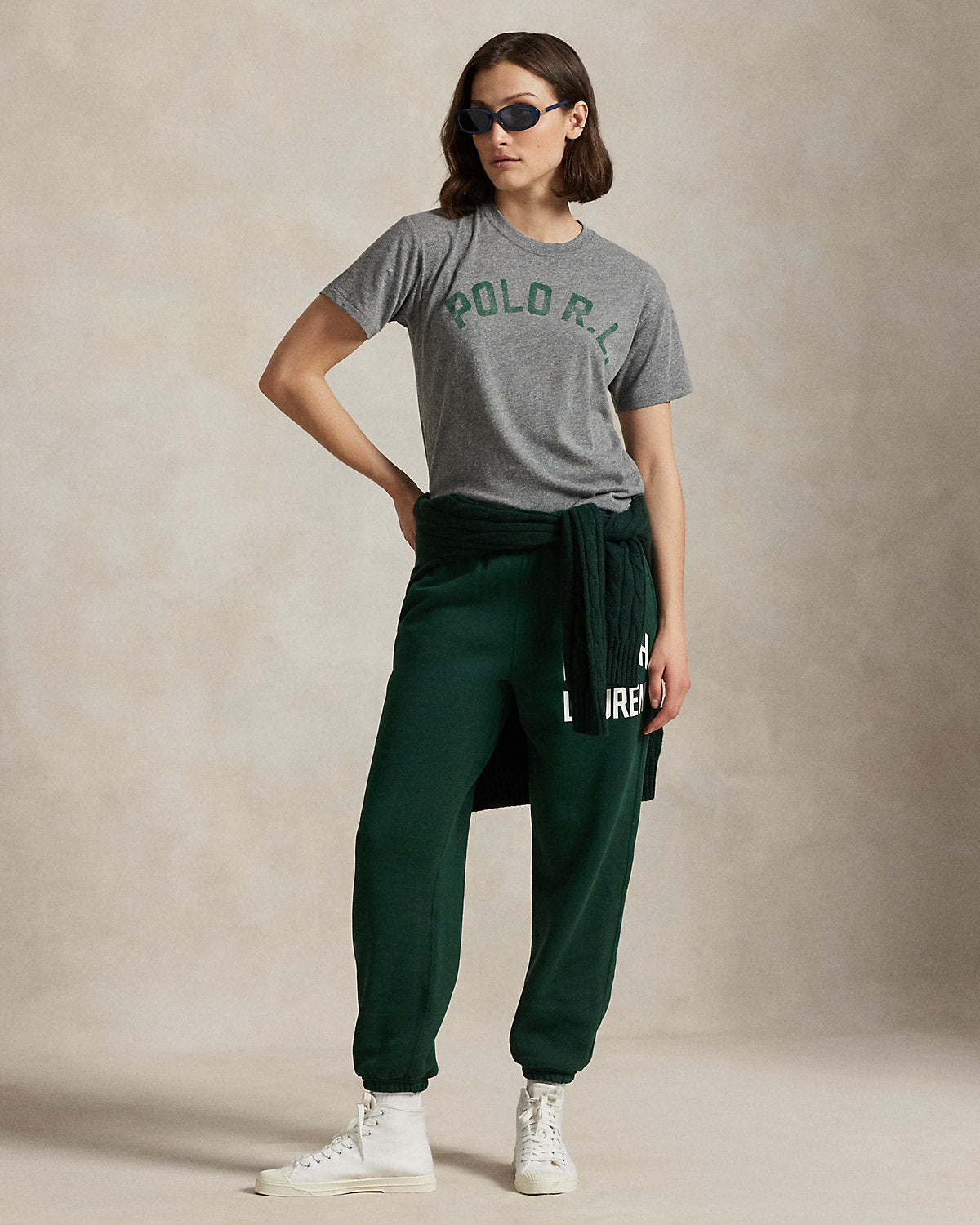 Ralph Lauren Logo Jersey Crewneck Tee