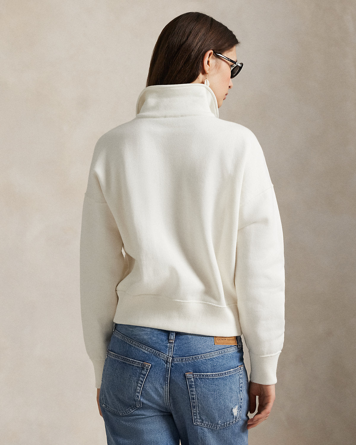 Ralph Lauren Logo Fleece QuarterZip