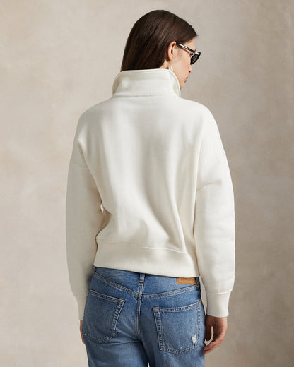 Ralph Lauren Logo Fleece QuarterZip