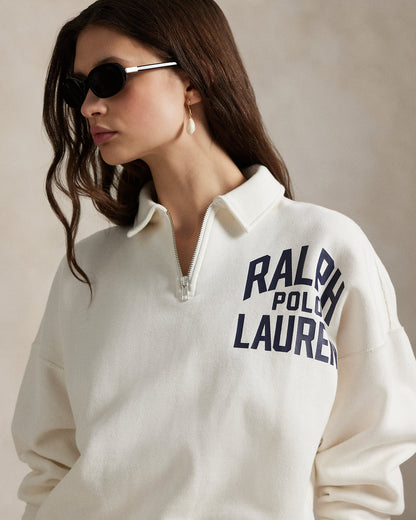 Ralph Lauren Logo Fleece QuarterZip