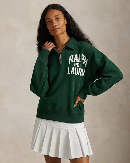 Ralph Lauren Logo Fleece QuarterZip