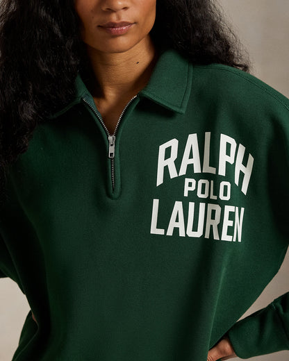 Ralph Lauren Logo Fleece QuarterZip