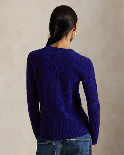 Ralph Lauren CableKnit WoolCashmere Sweater