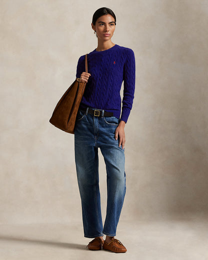 Ralph Lauren CableKnit WoolCashmere Sweater